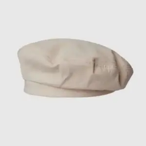 Baskenmütze in Creme für Damen aus Baumwolle – Creme